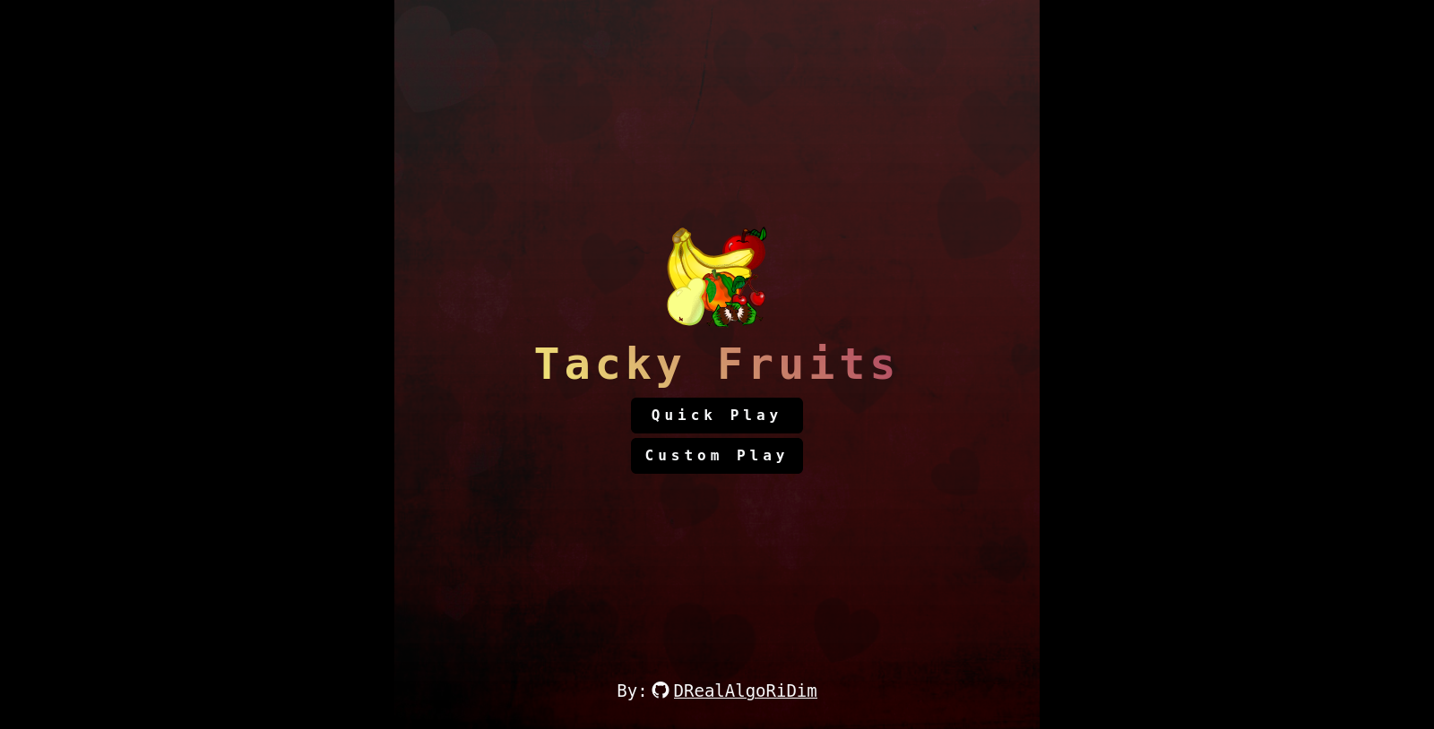 Tacky Fruits